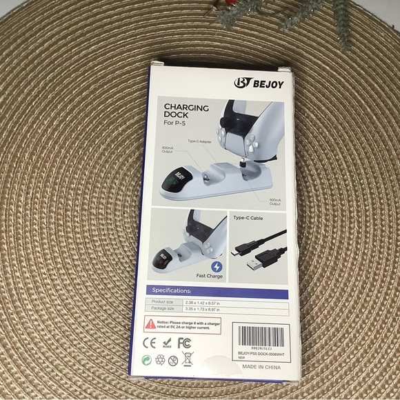 < NEW Ps5 Dual Charging Dock > - Picture 2 of 2